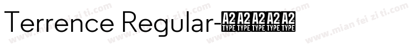 Terrence Regular字体转换